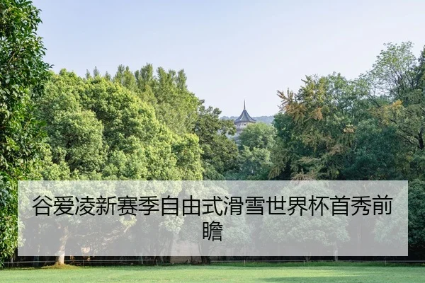 谷爱凌新赛季自由式滑雪世界杯首秀前瞻